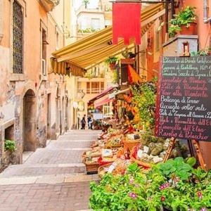 incantevole e storico appartamento in pieno centro Taormina Esterno foto